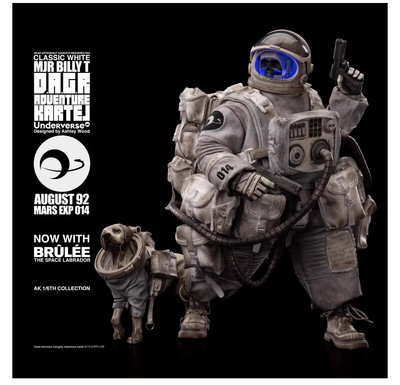 Underverse 1/6 Adventure Kartel D.A.G.R MJR BILLY & Brûlée Action Figure Set