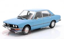 BMW 5 Series (E12) year 1973 light blue metallic 1:18 ModelCar Group