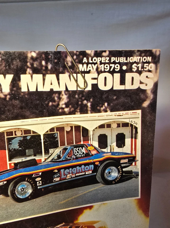 May 79 Super Stock & Drag Illustrated LEIGHTON VETTE BOISE, ID. FIREBIRD RACEWAY - Image 2 of 4