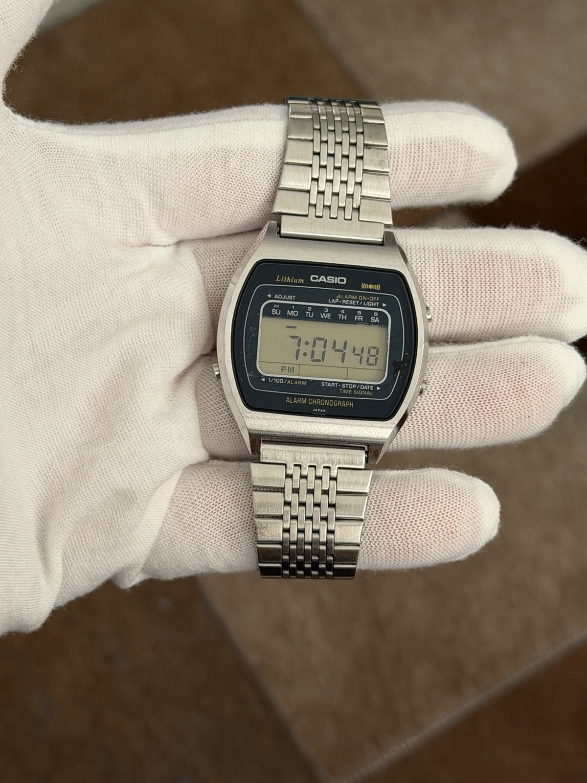 Rare Vintage Casio 81QS-35 Alarm Chronograph Men’s Digital Sports Watch JDM 70s