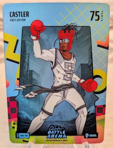 2026 Bo Jackson Battle Arena CASTLER Stephen Castle #RAD-786 Rad Foil Brawl