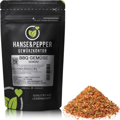 100g BBQ Gemüse Gewürz Grill Gewürzzubereitung Grillgemüse Veggie Grill