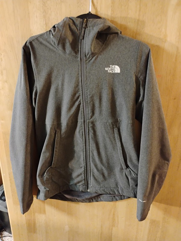 The North Face Windwall Apex Barrier Soft Shell Jacket Womens Size S/P Gray