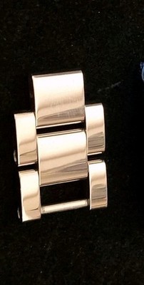 (2) Ulysse Nardin Marine OEM Stainless Steel 20mm Chronometer Links | NEW!