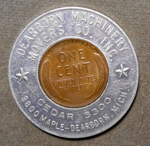 Dearborn, Mich., Dearborn Machinery Movers Co. Inc., 3800 Maple. Encased 1947D 1