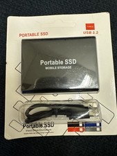 16TB Portable SSD Hard Drive With USB C Cable Unbranded New In Package