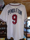 Autographed/Signed Terry Pendleton Atlanta White Baseball Jersey JSA
