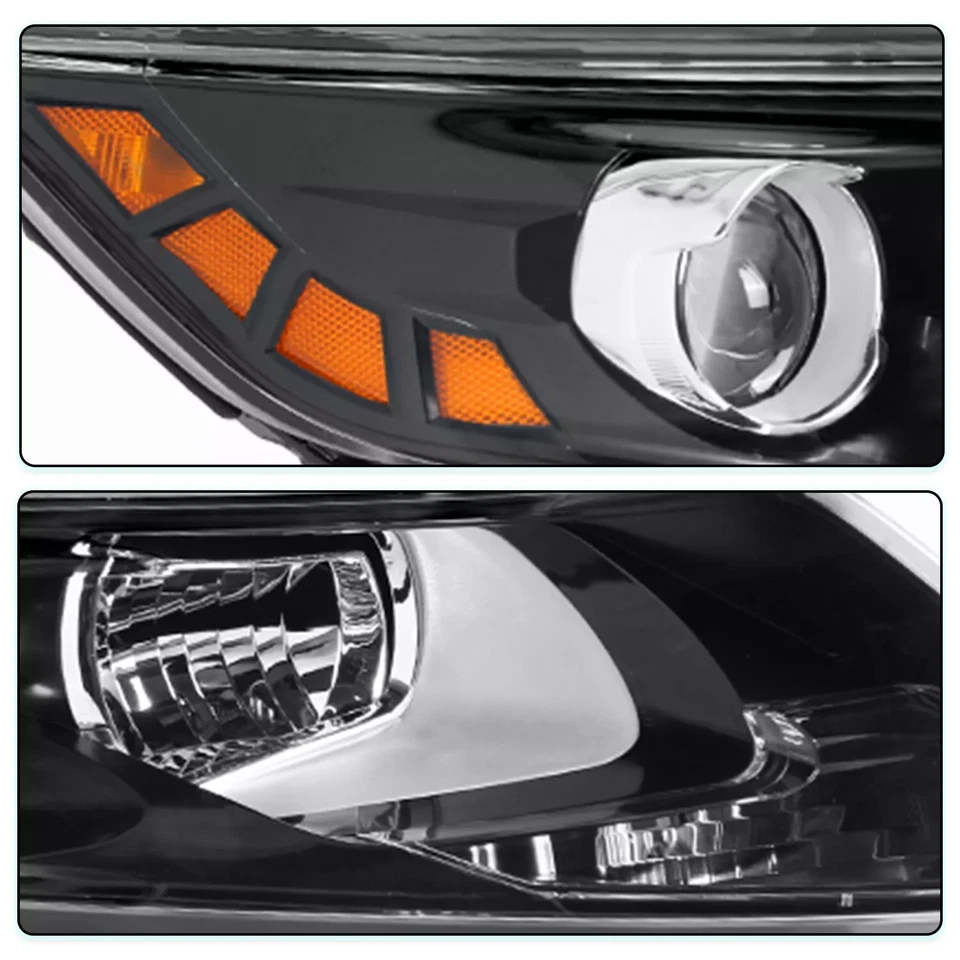 Conjunto de faros halógenos lado del pasajero para Kia Optima 2011-2012 2013 Foto 3 de 4