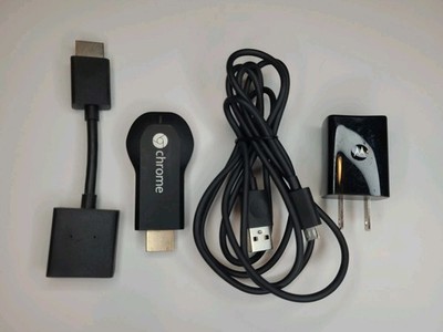 Google Chromecast (1st Generation) Streaming Media Player - H2G2-42 (Black)