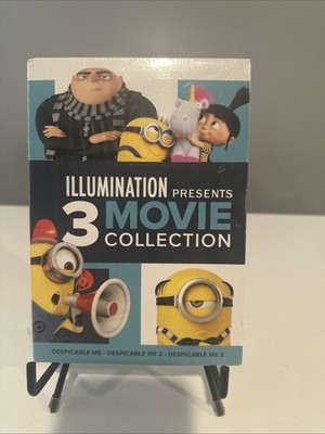 Illumination Presents: 3-Movie Collection (Despicable Me 1-3) Minions Animation 
