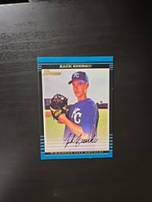 2002 Bowman Draft Picks & Prospects - Zack Greinke #BDP6 Rookie Card - DAD. rookie card picture