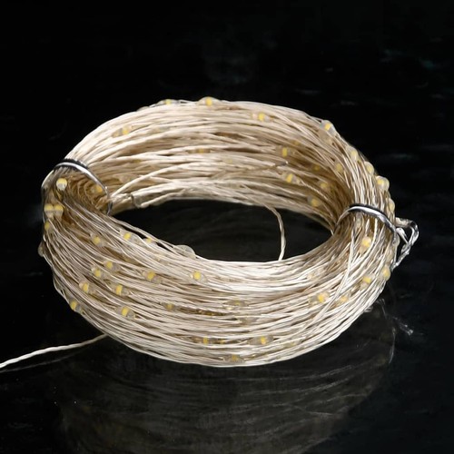 LED Lichterkette warmweiß Kupferdraht 49,2 Fuß Lichterkette - Bild 4 von 7