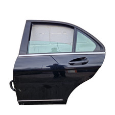 C42* Mercedes W204 C Class Saloon Rear Left Door 197 Obsidan Black - M