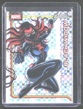 2026 Topps Chrome Marvel Comics #16 Black Widow X-Fractor Near Mint or Better