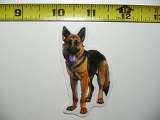 GERMAN SHEPHERD SMALL STICKER DECAL DOG PET HOT DAY TONGUE FUN PROUD OWNER