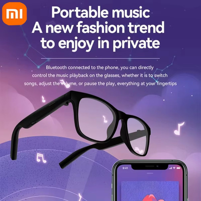 #ad Xiaomi D11AI Smart Glasses Camera 1080P AI Translator Bluetooth Touch Sunglasses $44.90