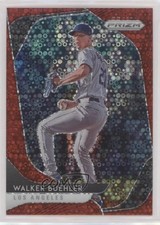 2020 Panini Prizm Tier II Quick Pitch Red Donut Circle 15/99 Walker Buehler uk2