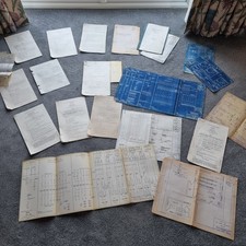 PABX Installation Plans - RAF Waddington - Inland Revenue Scunthorpe 1950's on