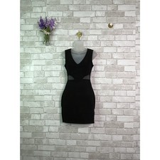 CLEARANCE!! Crystal Doll Bodycon Black Dress