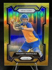 Yovanny Rodriguez 2024 Panini Prizm Gold Prizm /10 - New York Mets #9