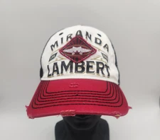 Miranda Lambert Live Tour Distressed Trucker Hat Snapback Baseball Cap