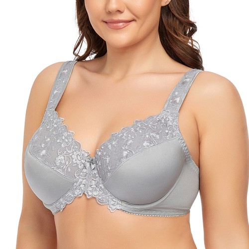 Bra Lingerie Full Cup Side Support Underwired Non Padded Bras 32-54 CD/DDEFG/GGH - Picture 3 of 33