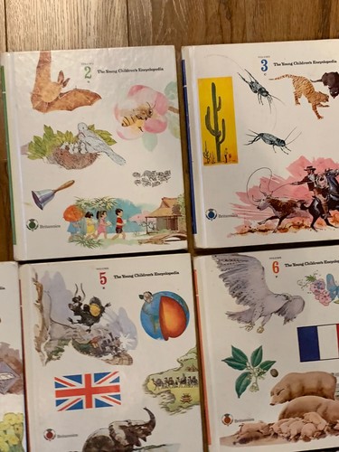 THE YOUNG CHILDREN’S ENCYCLOPEDIA Britannica 1985 Hardcover 14 of 16 Volumes - Picture 5 of 5