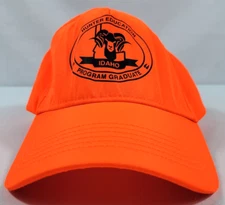 Otto Idaho Hunter Education Program Graduate Hat Blaze Orange Snapback