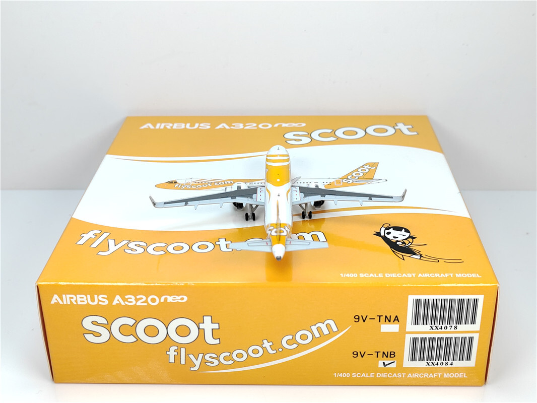セール Phoenix 1/400 scoot a320セット Phoenix A320 Scoot Airlines 9V-TAZ 1/400 [11429]