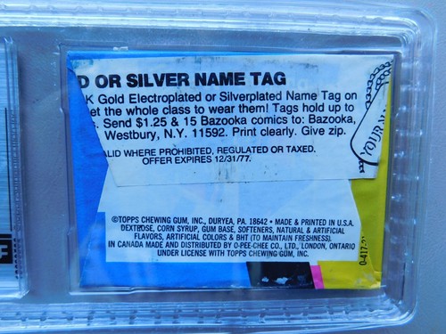 Authentic Rare 1976 Topps Star Trek Wax Pack Unopened Factory Sealed GAI 8 NM-MT - Picture 4 of 5