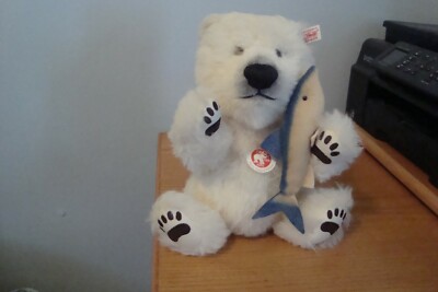 Steiff Polar Bear Cub ''Barry'' EAN 036583 Limited Edition 2010 Retired 7/02/2010