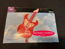 Anagram You Rock My World Guitar Love Helium Balloon Party Decoration Refillable