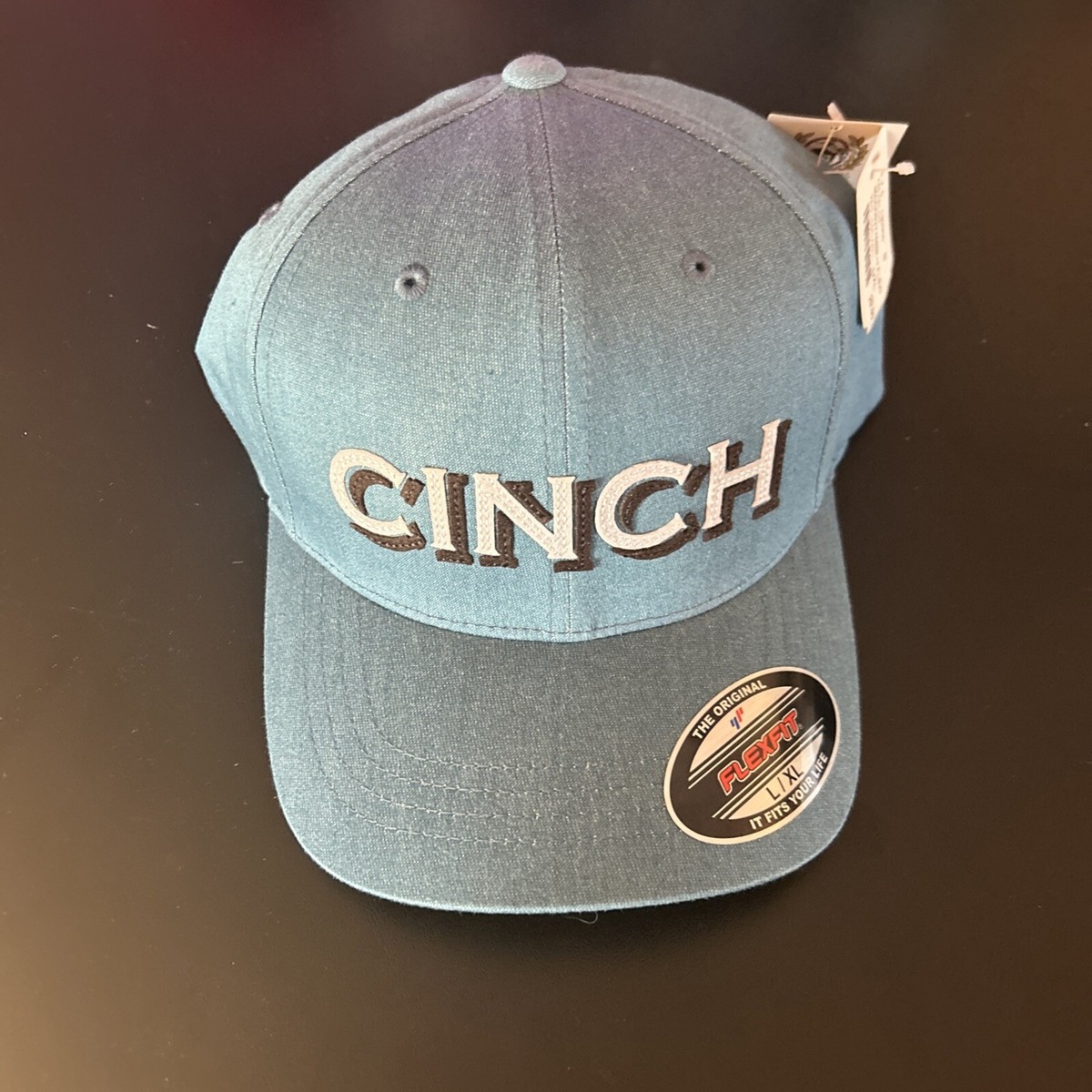 Cinch Denim Blue Flexfit Cap