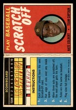1970 Topps Scratch-Offs Baseball #7 Nate Colbert PR