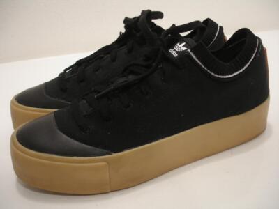 Womens 9 M Karlie Kloss adidas Trainer XX92 FY8207 Black White Gum Shoes Sneaker
