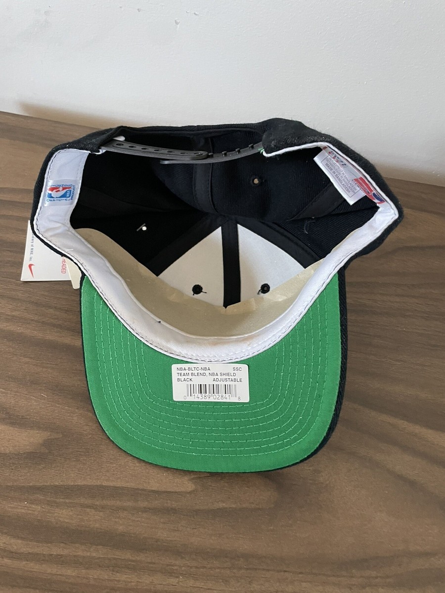 Vintage NBA Logo Sports Specialties Black Dome Plain SnapBack Wool
