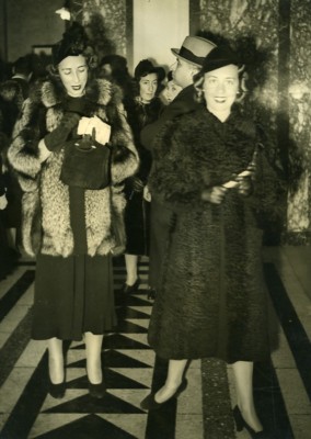 Argentinien Buenos Aires Maria Luisa Bollini Roca de Crespo & Elena altes Foto 1938