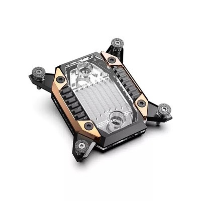 Shyrrik CPU Water Block High Flow 0.075mm Fins For Intel LGA 1200/1700/115X