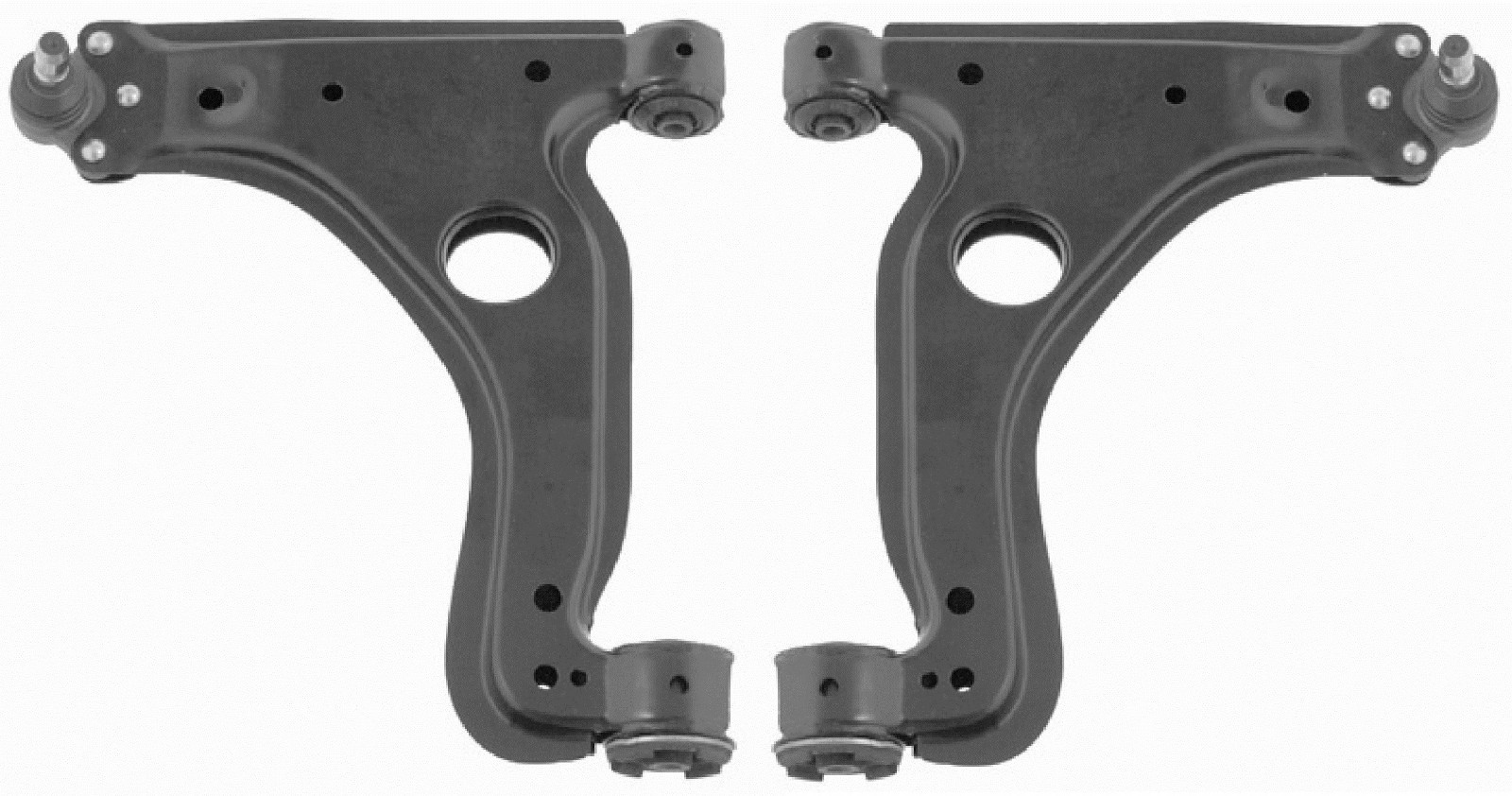2 x Front Lower Suspension Wishbone Arms Left & Right fits Astra H SRI