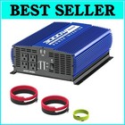 Reliable 3000 Watt Inverter for Vehicles & Home - 4 Ac and Usb Connectivity