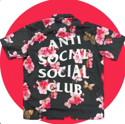 Anti-Social Social Club ASSC (Medium) Floral Casual Button Up