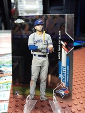 Bo Bichette 2020 TOPPS CHROME UPDATE RC ROOKIE DEBUT #U-51 BLUE JAYS