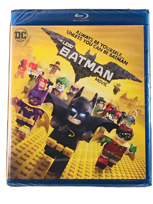 The Lego Batman Movie (Blu-ray + DVD 2017 WS) PG Animated DC NEW / NO CODE