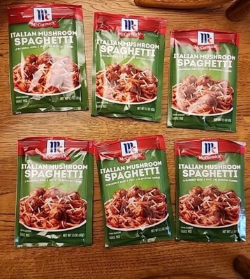 Spices Mccormick Italian Mushroom Spaghetti Seasoning Natural