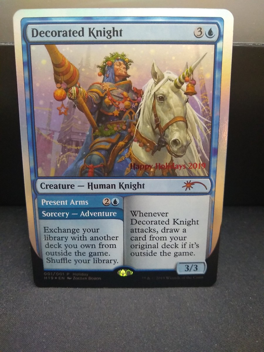 Decorated Knight Decorated Knight ホリデープロモ 銀枠 英語foil