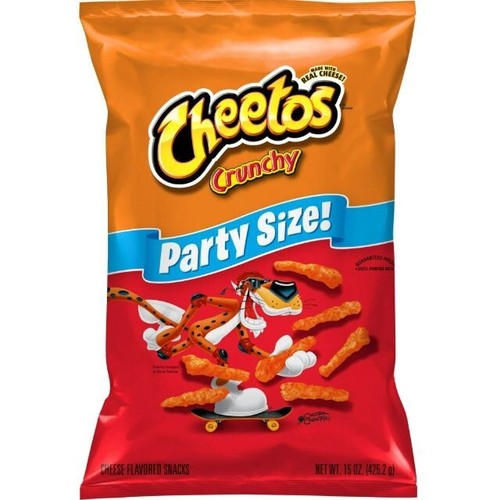 Cheetos Crunchy Cheese Flavored Snacks 15 oz Bag - Free Shipping - Picture 2 of 6