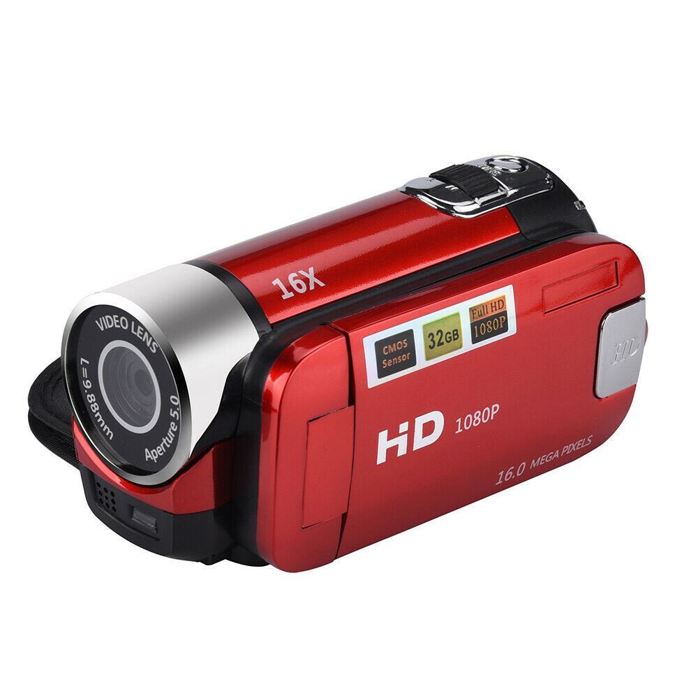 1080P HD Camcorder Digital Video Camera TFT LCD 24MP 16X Zoom DV