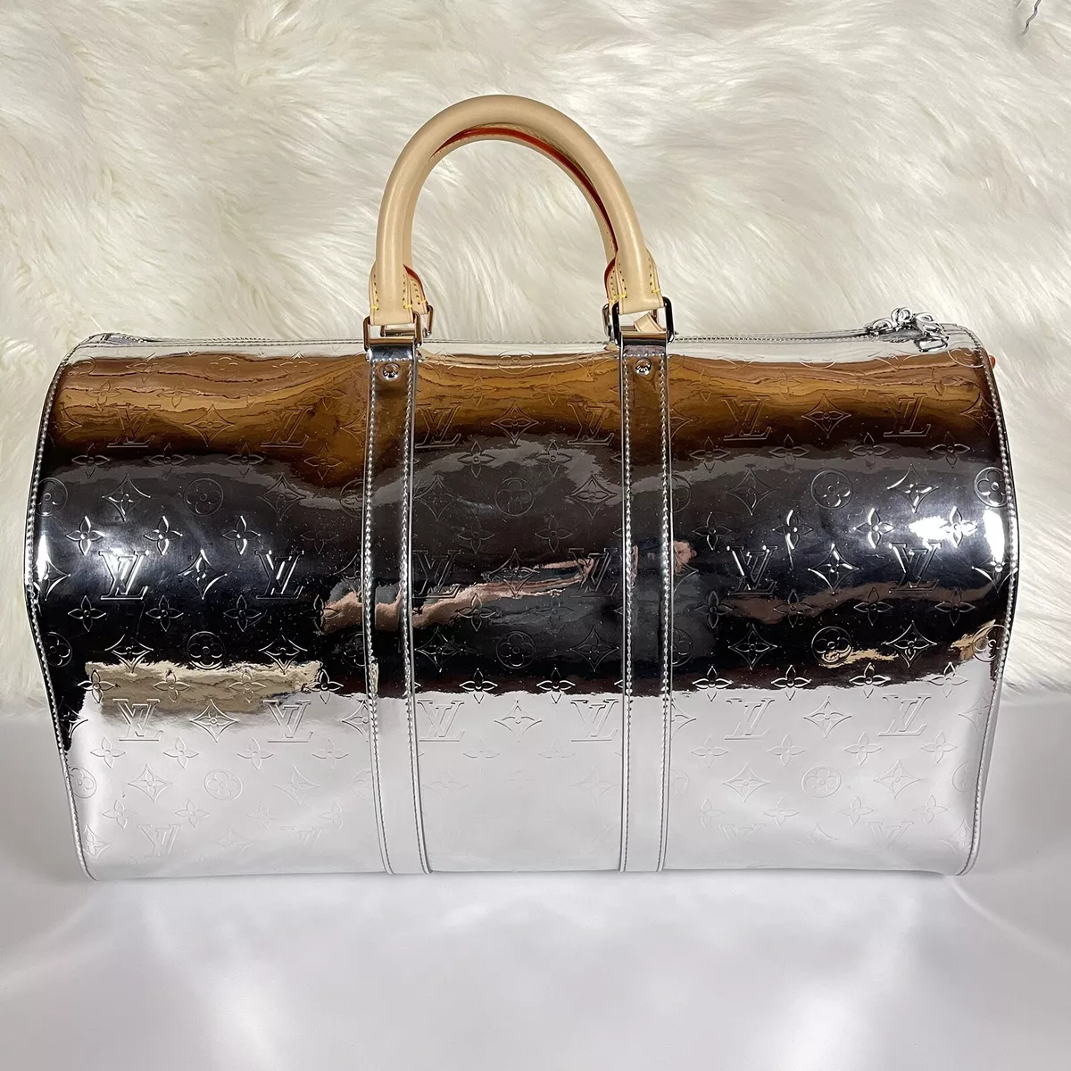 Louis Vuitton Virgil Abloh Mono Mirror Keepall 50