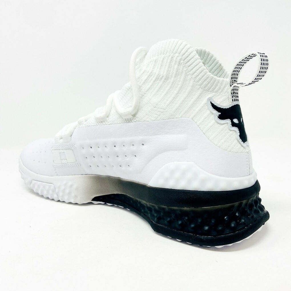 Under Armour Project The Rock 1 Delta Training Shoe White