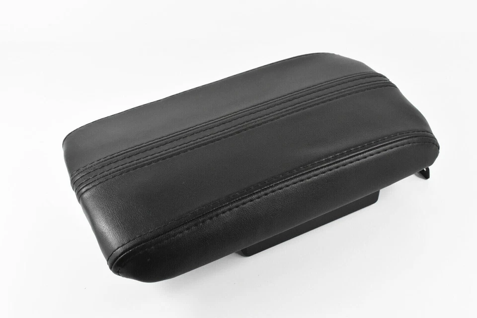 2010-2012 Lincoln MKZ Center Console Black Leather Armrest Assembly OEM - Image 3 of 4